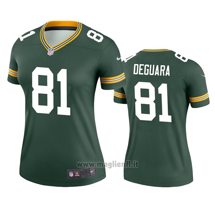 Maglia NFL Legend Donna Green Bay Packers Josiah Deguara Verde